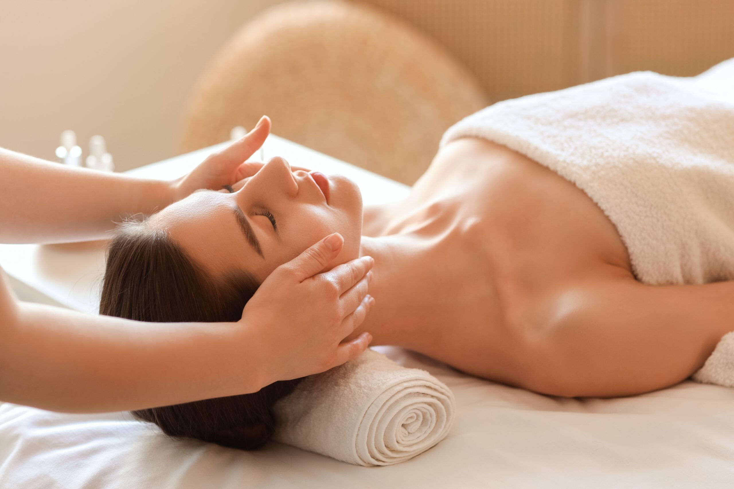Thai facial massage treatment at Sukho Thai Healing in NoMad, New York City